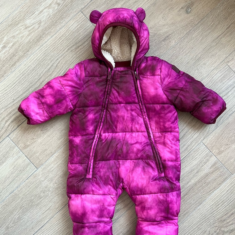 Baby Gap 100% Recycled Heavy Weight Puffer One-Piece